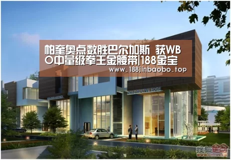 帕奎奥点数胜巴尔加斯 获WBO中量级拳王金腰带|188金宝博(图3) 188金宝博